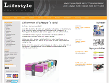Tablet Screenshot of lifestylevastermalm.se